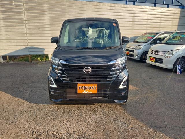 ルークス ハイウェイスター Gターボ 4WD 純正9インチナビ TV アラウンドビュー パワースライドドア LEDライト スマートキー 届出済未使用車(3枚目)