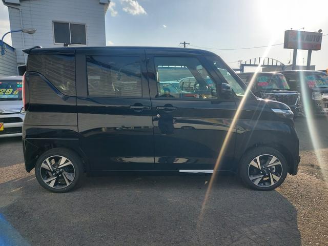 ルークス ハイウェイスター Gターボ 4WD 純正9インチナビ TV アラウンドビュー パワースライドドア LEDライト スマートキー 届出済未使用車(4枚目)