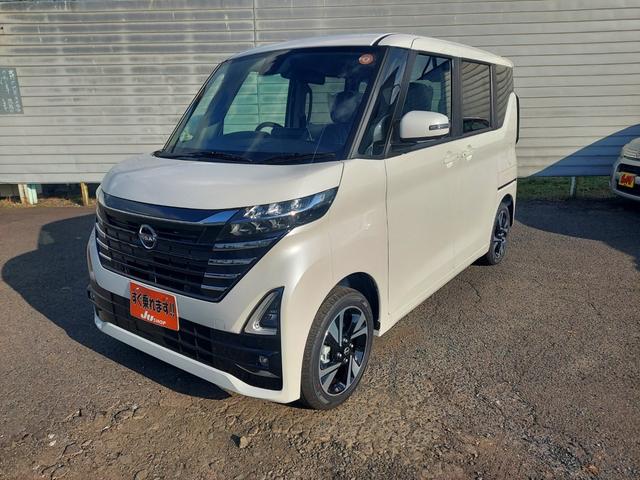 ルークス ハイウェイスター Gターボ 4WD 純正9インチナビ TV アラウンドビュー パワースライドドア LEDライト スマートキー 届出済み使用車(6枚目)