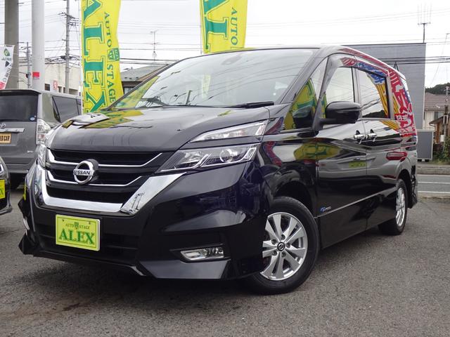 セレナ ハイウェイスター　４ＷＤ／純正９インチナビ／フルセグテレビ／アラウンドビューモニター／両側電動スライドドア／衝突軽減ブレーキ／横滑り防止／アイドリングストップ／プッシュスタート／純正アルミホイール／寒冷地仕様／ＥＴＣ（4枚目）
