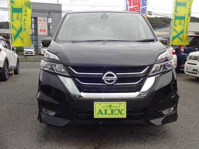 セレナ ハイウェイスター　４ＷＤ／純正９インチナビ／フルセグテレビ／アラウンドビューモニター／両側電動スライドドア／衝突軽減ブレーキ／横滑り防止／アイドリングストップ／プッシュスタート／純正アルミホイール／寒冷地仕様／ＥＴＣ（5枚目）