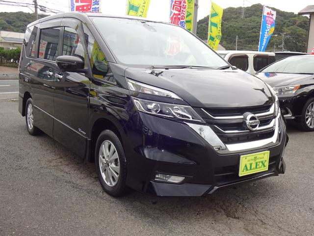 セレナ ハイウェイスター　４ＷＤ／純正９インチナビ／フルセグテレビ／アラウンドビューモニター／両側電動スライドドア／衝突軽減ブレーキ／横滑り防止／アイドリングストップ／プッシュスタート／純正アルミホイール／寒冷地仕様／ＥＴＣ（7枚目）