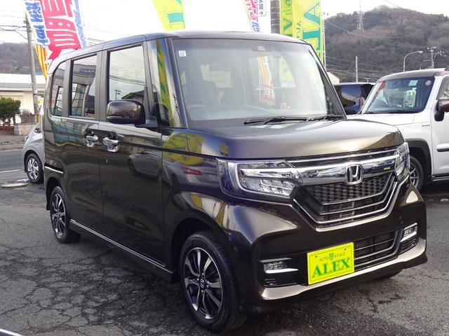 Ｎ－ＢＯＸカスタム Ｇ・Ｌホンダセンシング　４ＷＤ／Ｇａｔｈｅｒｓ／ナビフルセグテレビ／バックモニター／パワースライドドア／前後ドラレコ／前席シートヒーター／純正アルミホイール／衝突軽減ブレーキ／横滑り防止／プッシュスタート／スマートキーＥＴＣ（6枚目）