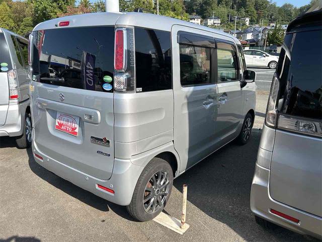 スペーシア ハイブリッドＧ　４ＷＤ　両側スライドドア　クリアランスソナー　レーンアシスト　衝突被害軽減システム　オートライト　スマートキー　アイドリングストップ　電動格納ミラー　シートヒーター　ベンチシート　ＣＶＴ（14枚目）