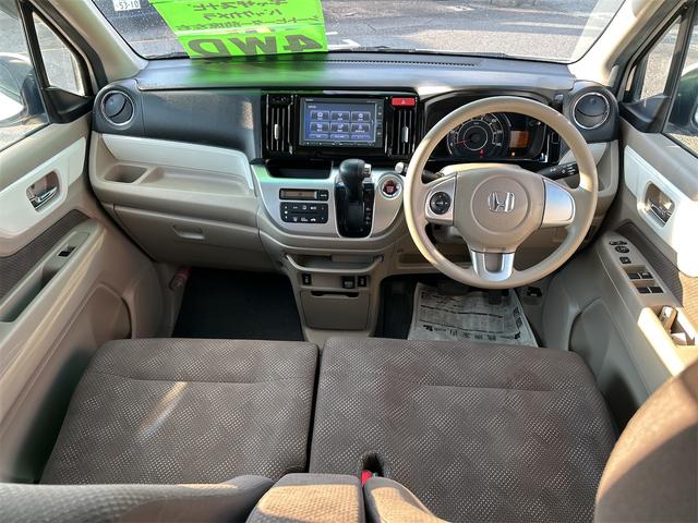 Ｎ－ＷＧＮ Ｇ　４ＷＤ　バックカメラ　ナビ　衝突被害軽減システム　オートライト　ＨＩＤ　スマートキー　アイドリングストップ　電動格納ミラー　シートヒーター　ベンチシート　ＣＶＴ　盗難防止システム　ＡＢＳ　ＥＳＣ　ＣＤ（2枚目）