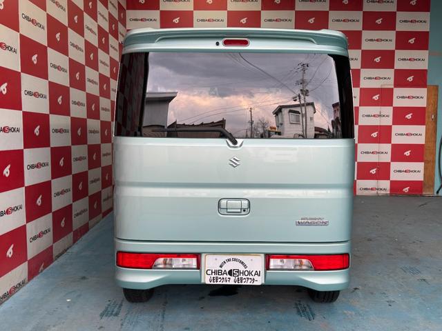 エブリイワゴン ＰＺターボ　４ＷＤ　７インチナビ　バックカメラ　ドライブレコーダー前後　ＥＴＣ　片側電動スライドドア（6枚目）