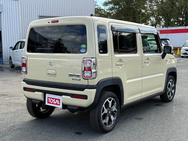 ハスラー ハイブリッドＸターボ　４ＷＤ　純正９型ＳＤナビ　全周囲カメラ　セーフティサポート　レーダークルーズ　スマートキー　シートヒーター　ドラレコ　ＬＥＤヘッド　フルセグ　レーンキープアシスト　オートマチックハイビーム　ＥＴＣ（18枚目）