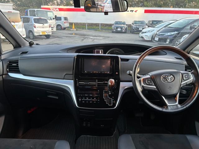 エスティマ アエラス　プレミアム－Ｇ　４ＷＤ　両側電動スライドドア　クラリオン製ナビ　バックカメラ　衝突軽減システム　クルーズコントロール　ハーフレザーシート　シートヒーター　パワーシート　クリアランスソナー　レーンキープアシスト　ＥＴＣ（2枚目）