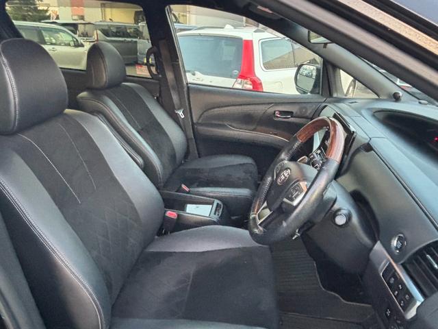 エスティマ アエラス　プレミアム－Ｇ　４ＷＤ　両側電動スライドドア　クラリオン製ナビ　バックカメラ　衝突軽減システム　クルーズコントロール　ハーフレザーシート　シートヒーター　パワーシート　クリアランスソナー　レーンキープアシスト　ＥＴＣ（9枚目）