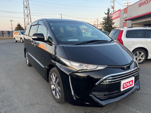 エスティマ アエラス　プレミアム－Ｇ　４ＷＤ　両側電動スライドドア　クラリオン製ナビ　バックカメラ　衝突軽減システム　クルーズコントロール　ハーフレザーシート　シートヒーター　パワーシート　クリアランスソナー　レーンキープアシスト　ＥＴＣ（18枚目）