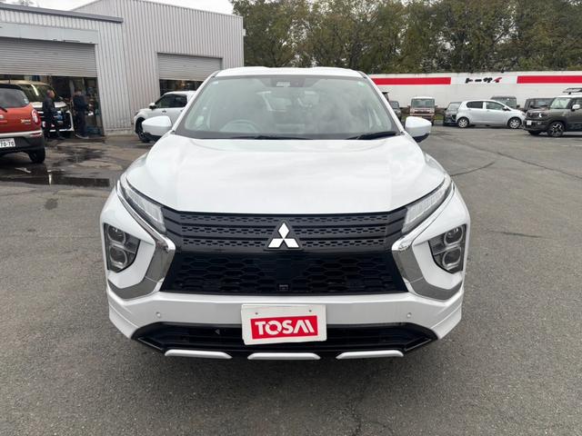 エクリプスクロスPHEV P 4WD 純正メモリーナビ 全周囲カメラ 衝突軽減システム レーダークルーズ ハーフレザーシート シートヒーター パワーシート クリアランスソナー レーンキープアシスト スマートキー オートライト(15枚目)