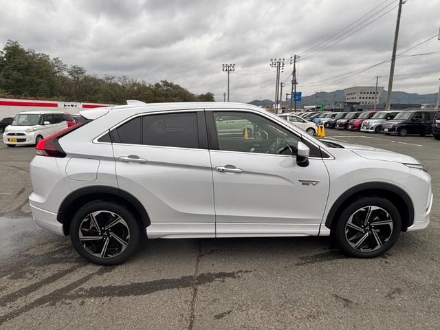 エクリプスクロスPHEV P 4WD 純正メモリーナビ 全周囲カメラ 衝突軽減システム レーダークルーズ ハーフレザーシート シートヒーター パワーシート クリアランスソナー レーンキープアシスト スマートキー オートライト(23枚目)