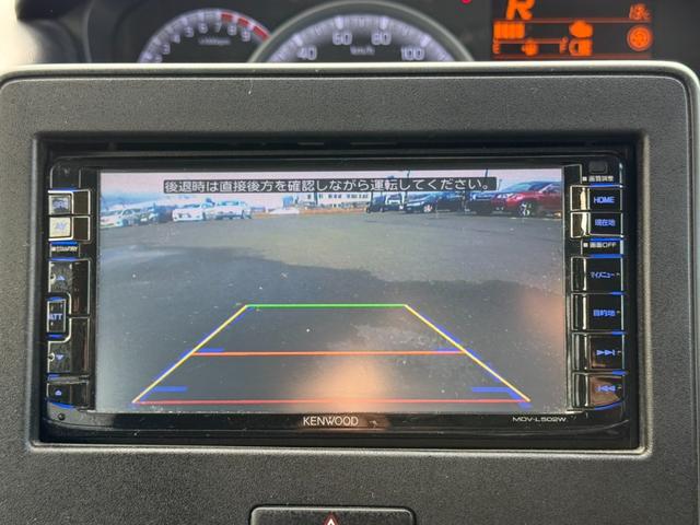 ワゴンＲ ハイブリッドＦＸ　４ＷＤ　ケンウッド製メモリーナビ　バックカメラ　シートヒーター　オートエアコン　ＨＩＤヘッド　アイドリングストップ　盗難防止装置　横滑り防止装置　電動格納ミラー　ベンチシート　純正１４インチアルミ（4枚目）