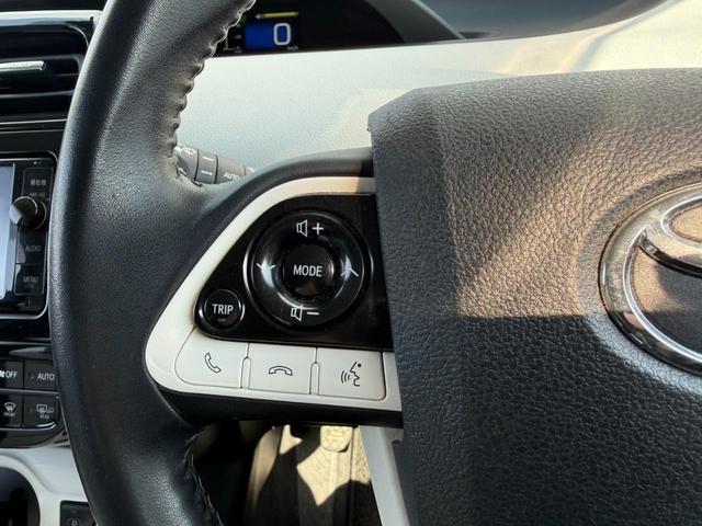 プリウス A 4WD アッシュ&ソリッドブラック全塗装車 寒冷地仕様 純正ナビ バックカメラ セーフティセンス レーダークルーズ ツーリングセレクション用17インチアルミボディ同色塗装済 クールグレー合皮シート(32枚目)