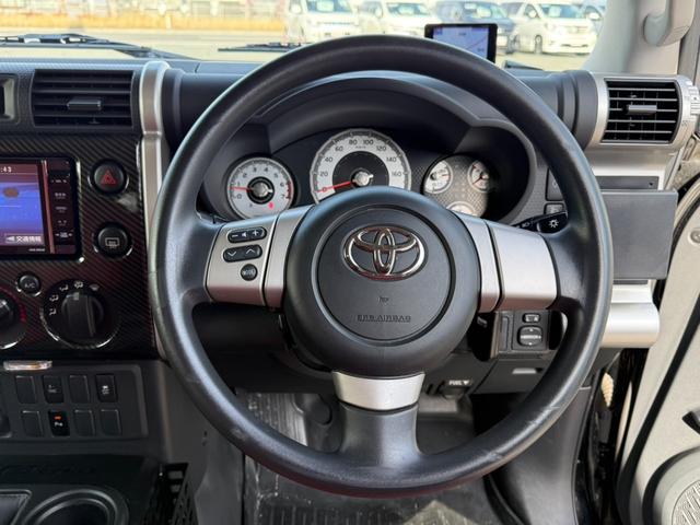 FJクルーザー ベースグレード ECLIPSE製メモリーナビ バックカメラ デジタルインナーミラー型ドライブレコーダー アクティブトラクションコントロール プライバシーガラス クリアランスソナー LEDヘッドライト リアフォグライト(12枚目)