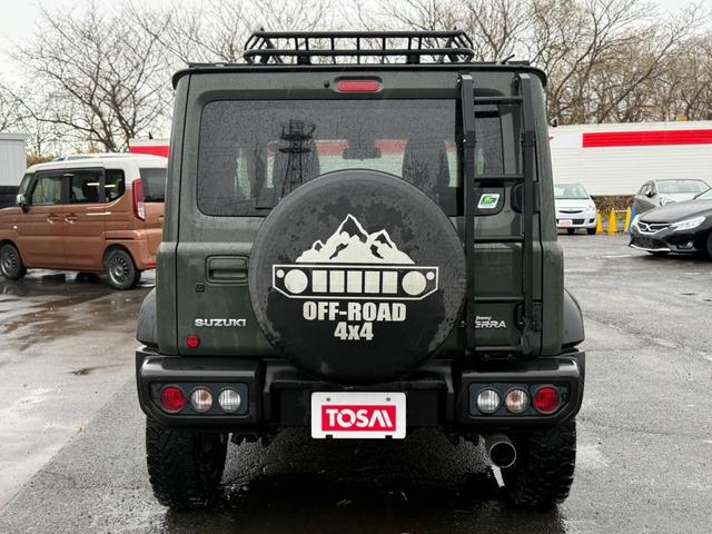 ジムニーシエラ JC 4WD TERZO製ルーフキャリア ロッソモデロ製マフラー パイオニア製ディスプレイオーディオ セーフティサポート クルーズコントロール シートヒーター LEDヘッドランプ ヘッドランプウォッシャー(16枚目)