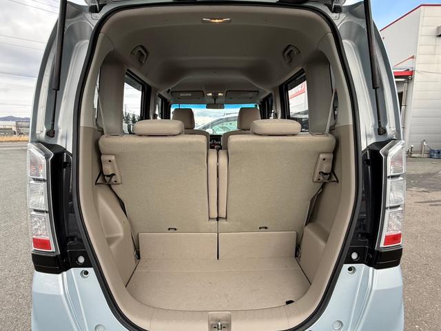 N-BOX G・Lパッケージ 4WD 片側パワースライドドア スマートキー Clarion製CDオーディオ オートエアコン ステアリングスイッチ オートエアコン キーレス バニティミラー 電動格納ミラー 社外エンジンスターター(35枚目)