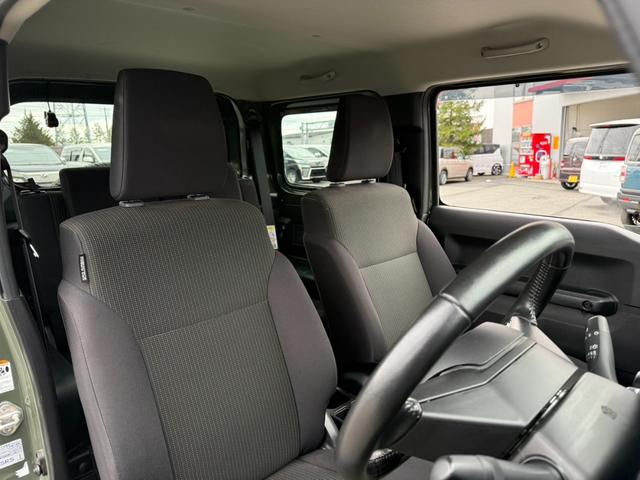 ジムニー XC 4WD 純正メモリーナビ バックカメラ セーフティサポート クルーズコントロール シートヒーター ドラレコ ETC LEDヘッドライト オートライト ヘッドランプウォッシャー 純正革巻きステアリング(52枚目)