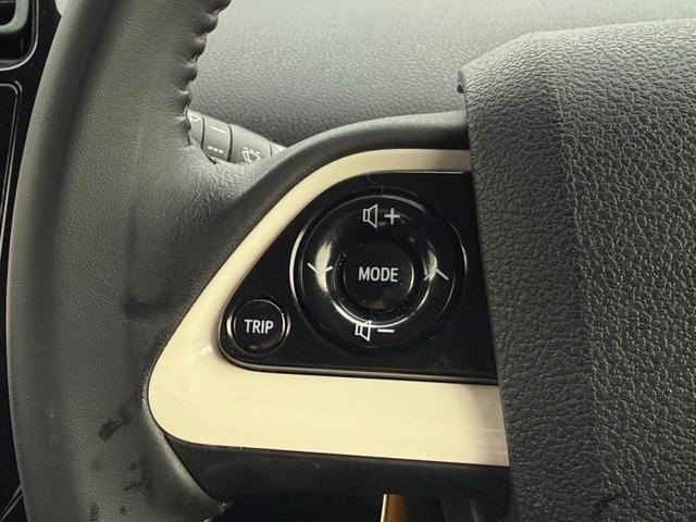 プリウス S 4WD 寒冷地仕様 カロッツェリア製ナビ LEDヘッド フルセグ Bluetooth ETC ステアリングスイッチ オートライト オートエアコン スマートキー 純正革巻きステアリング 電動格納ミラー(7枚目)