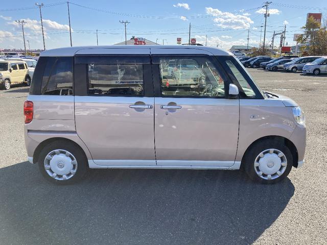 ムーヴキャンバス Xリミテッド SAIII メモリーナビ Bluetooth 両側電動スライド 衝突被害軽減システム オートマチックハイビーム 盗難防止装置 アイドリングストップ ベンチシート 4WD USBジャック オートライト(17枚目)