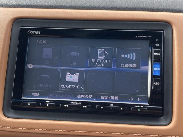ヴェゼル ハイブリッドＺ・ホンダセンシング　メモリーナビ　ＤＶＤ再生　Ｂｌｕｅｔｏｏｔｈ　衝突被害軽減システム　フルセグ　バックカメラ　ＥＴＣ　ＬＥＤヘッドランプ　スマートキー　キーレス　盗難防止装置　シートヒーター　４ＷＤ　オートライト（5枚目）