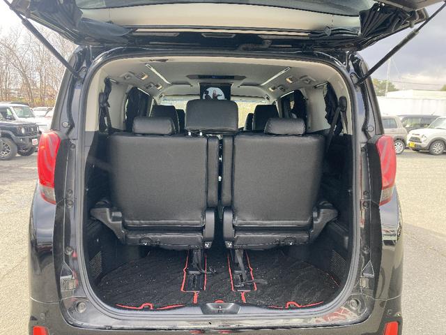 アルファード ２．５Ｓ　Ａパッケージ　４ＷＤ　ワンオーナー　禁煙車　メモリーナビ　後席モニター　ＤＶＤ再生　Ｂｌｕｅｔｏｏｔｈ　両側電動スライド　フルセグ　バックカメラ　ＥＴＣ　スマートキー　キーレス　ミュージックサーバー　フルエアロ（18枚目）