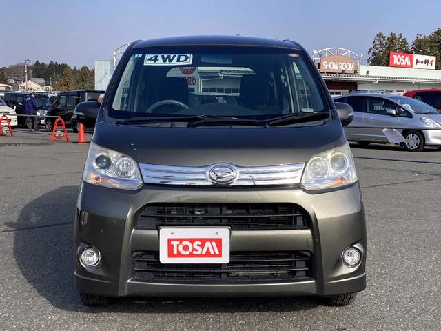 ムーヴ ＲＳ　４ＷＤ　ＨＤＤナビ　ＤＶＤ再生　ワンセグ　ＥＴＣ　ＨＩＤヘッドライト　スマートキー　キーレス　盗難防止装置　ミュージックサーバー　フルエアロ（18枚目）