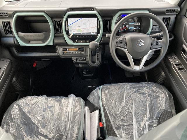 ハスラー ハイブリッドＧ　全方位モニター付メモリーナビゲーション　９インチメーカーオプションナビ　ＣＤ／ＤＶＤ／Ｂ－Ｔ　セーフティサポート　前席シートヒーター　レーダークルーズ　ＬＥＤオートライト　ステアスイッチ（18枚目）