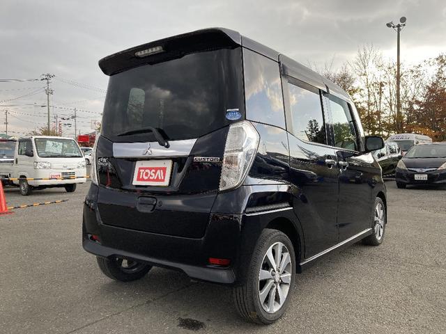 eKスペースカスタム カスタムT 4WD パナソニック製フルセグSDナビDVD/BT/AAC バックカメラ/両側パワスラD/社外ドラレコ サーキュレータ/スマートキー VAS 純正15AW/純正エンスタ(2枚目)