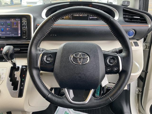 シエンタ ハイブリッドＧ　アルパインＳＤナビ　ＳＤモニター　寒冷地仕様　Ｃセンサー　ＬＥＤライト／ステリモ／３６０°ドラレコ／スマートキ－　社外エンスタ／オートＡＣ／ワンオーナー／社外１５ＡＷ（11枚目）