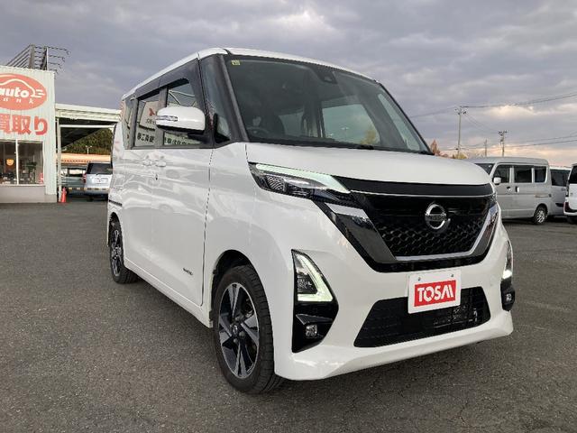 ルークス ハイウェイスター Gターボプロパイロットエディション 4WDターボ 純正SDナビアラウンドビューM/ワンセグ/B-T接続 アラウンドビューM/革巻きステアリングAAC 両側オートSD/アイドリングストップ/クルコン ステリモ/シートヒーター(21枚目)