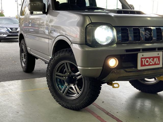 ジムニー ランドベンチャー 4WD ターボ 5速マニュアル ストラーダSDナビフルセグDVD再生B-T接続 モンスタースポーツマフラー 社外サス HIDライト 純正アルミ シートヒーター(30枚目)