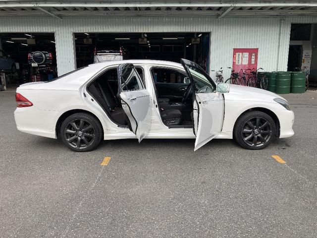 クラウン 2.5アスリートi-Four ナビパッケージ 4WD クルーズコントロール 純正18AW HIDヘッドライト インテリジェントAFS ETC 電動チルトテレスコピックステアリング バックガイドモニター ニー/サイド/カーテンAB(18枚目)