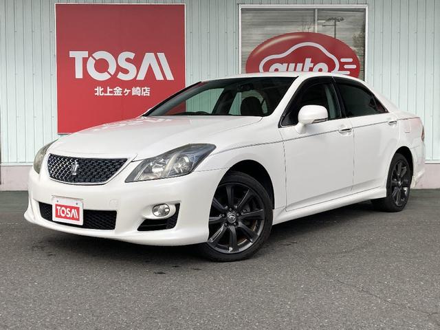 クラウン 2.5アスリートi-Four ナビパッケージ 4WD クルーズコントロール 純正18AW HIDヘッドライト インテリジェントAFS ETC 電動チルトテレスコピックステアリング バックガイドモニター ニー/サイド/カーテンAB(19枚目)