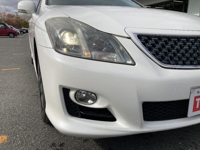 クラウン 2.5アスリートi-Four ナビパッケージ 4WD クルーズコントロール 純正18AW HIDヘッドライト インテリジェントAFS ETC 電動チルトテレスコピックステアリング バックガイドモニター ニー/サイド/カーテンAB(22枚目)