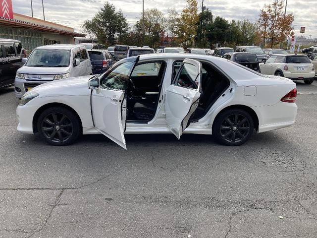 クラウン 2.5アスリートi-Four ナビパッケージ 4WD クルーズコントロール 純正18AW HIDヘッドライト インテリジェントAFS ETC 電動チルトテレスコピックステアリング バックガイドモニター ニー/サイド/カーテンAB(26枚目)