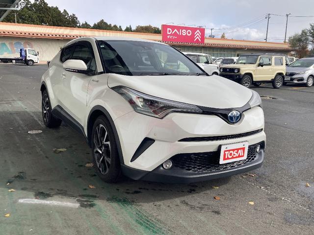 C-HR G 純正18インチアルミ ハーフレザーシート ETC ナノイーデュアルAC 前席シートヒーター 本革ステアリング バックモニター USBソケット ドライブレコーダー クルーズコントロール オートハイビーム(19枚目)