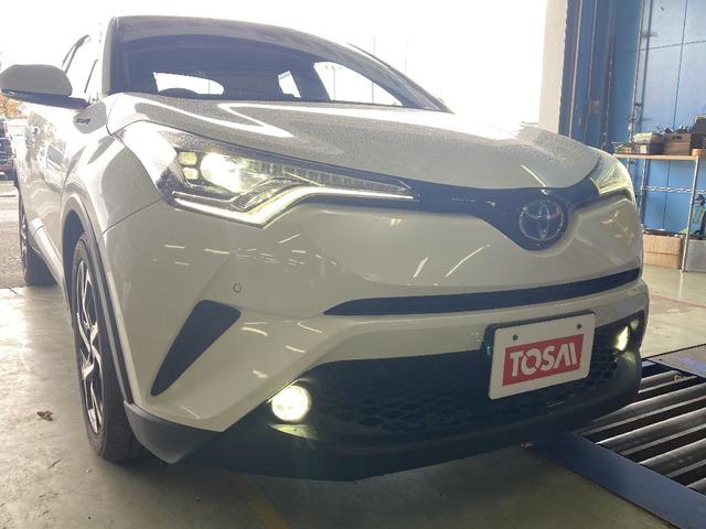 C-HR G 純正18インチアルミ ハーフレザーシート ETC ナノイーデュアルAC 前席シートヒーター 本革ステアリング バックモニター USBソケット ドライブレコーダー クルーズコントロール オートハイビーム(26枚目)