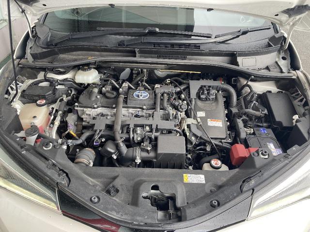 C-HR G 純正18インチアルミ ハーフレザーシート ETC ナノイーデュアルAC 前席シートヒーター 本革ステアリング バックモニター USBソケット ドライブレコーダー クルーズコントロール オートハイビーム(28枚目)