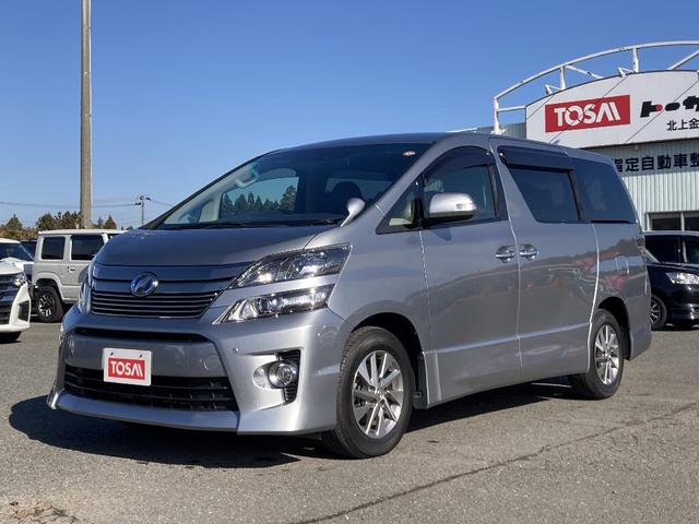 ヴェルファイアハイブリッド ＺＲ　４ＷＤ　社外ＳＤナビ　フルセグ　純正エアロ　純正１６インチアルミ　両側電動スライドドア　ＥＴＣ　クルーズコントロール　バックカメラ　ＡＦＳ　ウッドコンビステア　ＨＩＤヘッドライト（29枚目）