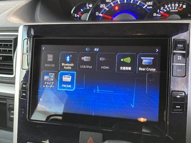 タント カスタムRS トップエディションSAIII 両側パワスラドア/シートヒーター/Aストップ 純正フルセグナビ/DVD/BT/USB/HDMI ステアスイッチ/純正エンスタ/純正FDモニター Fフォグ/オートHIビーム/純正15インチAW(4枚目)