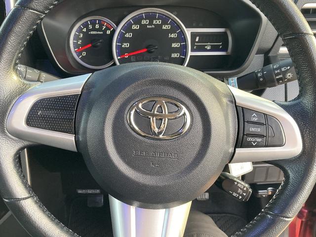 ルーミー カスタムＧ　Ｓ　パナソニック製フルセグＳＤナビ　ＢＴ／ＤＶＤ可　Ｂカメラ　スマートキー／プッシュＳ　革巻きステア　スマートアシスト　両側パワースライド　ＬＥＤライト　オートライト　フロントフォグ　寒冷地仕様（8枚目）