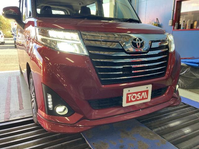 ルーミー カスタムＧ　Ｓ　パナソニック製フルセグＳＤナビ　ＢＴ／ＤＶＤ可　Ｂカメラ　スマートキー／プッシュＳ　革巻きステア　スマートアシスト　両側パワースライド　ＬＥＤライト　オートライト　フロントフォグ　寒冷地仕様（25枚目）