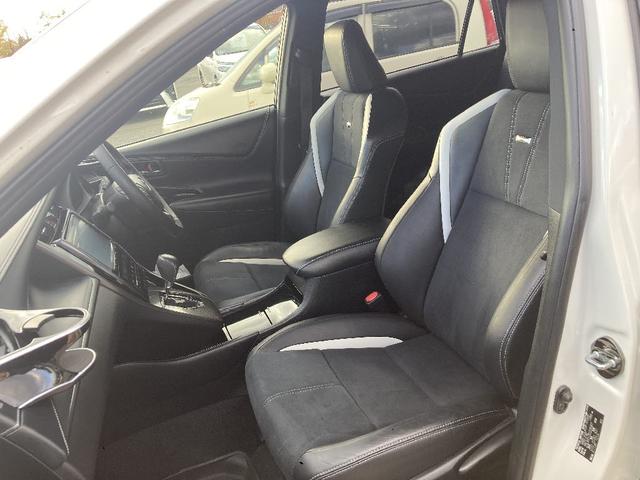 ハリアー エレガンス　Ｇ’ｓ　４ＷＤ　純正９インチＳＤナビ　ムーンルーフ　寒冷地仕様　フルセグ　ＤＶＤ再生　ＬＥＤライト　専用１９インチアルミ　スマートキー　バックカメラ　専用エアロ　ワンオーナー（15枚目）