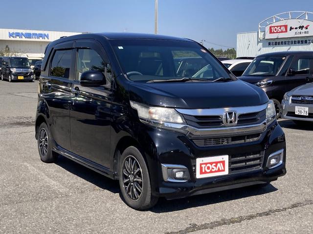 Ｎ－ＷＧＮカスタム Ｇ・Ｌパッケージ　４ＷＤ　ギャザズ製ワンセグＳＤナビＣＤ／ＢＴ／ＵＳＢ　Ｂカメラ／クルコン／ＨＩＤオートライト／Ｆフォグ／ビルトインＥＴＣ／２．５ＡＵＳＢ充電ｘ２／ＡＡＣ純１４ＡＷ／レザーコンビシート／ステリモ（20枚目）