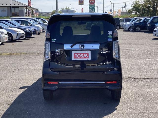 Ｎ－ＷＧＮカスタム Ｇ・Ｌパッケージ　４ＷＤ　ギャザズ製ワンセグＳＤナビＣＤ／ＢＴ／ＵＳＢ　Ｂカメラ／クルコン／ＨＩＤオートライト／Ｆフォグ／ビルトインＥＴＣ／２．５ＡＵＳＢ充電ｘ２／ＡＡＣ純１４ＡＷ／レザーコンビシート／ステリモ（22枚目）