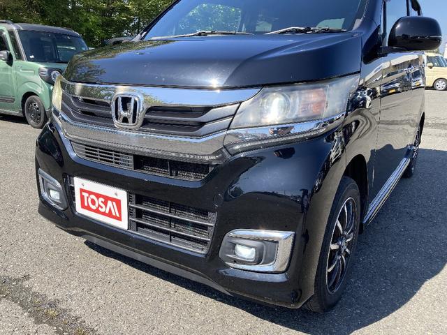 Ｎ－ＷＧＮカスタム Ｇ・Ｌパッケージ　４ＷＤ　ギャザズ製ワンセグＳＤナビＣＤ／ＢＴ／ＵＳＢ　Ｂカメラ／クルコン／ＨＩＤオートライト／Ｆフォグ／ビルトインＥＴＣ／２．５ＡＵＳＢ充電ｘ２／ＡＡＣ純１４ＡＷ／レザーコンビシート／ステリモ（25枚目）