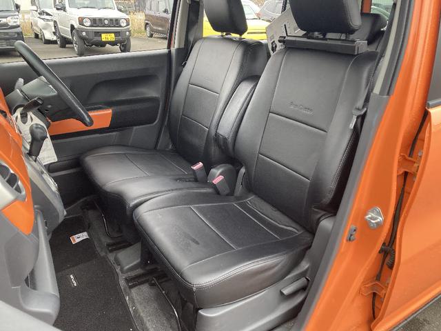 ハスラー Ｇ　Ｇ　セットオプション装着車ＨＩＤオートライト　４ＷＤ　社外フルセグナビ　横滑り防止　レーダーブレーキサポート　アルパイン後席モニター　Ｂカメラ　スマートキー／プッシュスタート　シートカバー（28枚目）