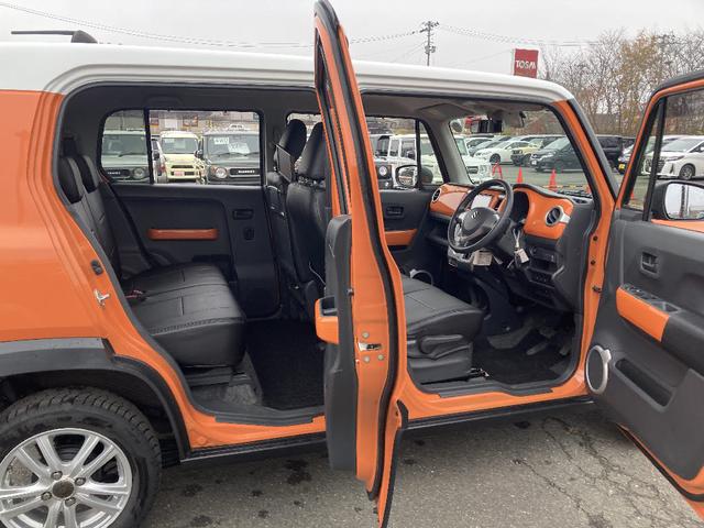 ハスラー Ｇ　Ｇ　セットオプション装着車ＨＩＤオートライト　４ＷＤ　社外フルセグナビ　横滑り防止　レーダーブレーキサポート　アルパイン後席モニター　Ｂカメラ　スマートキー／プッシュスタート　シートカバー（36枚目）