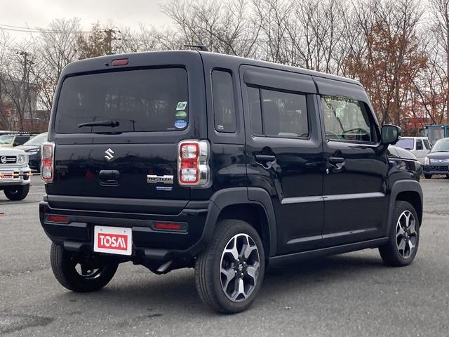 ハスラー ハイブリッドX 4WD 全方位モニター付き9インチメモリーナビ 革巻きステアリング ETC 前後ドラレコ 純正15インチアルミ スマートキー イモビライザー ヒルアシスト サイドエアバック VSAシートヒータ-(2枚目)